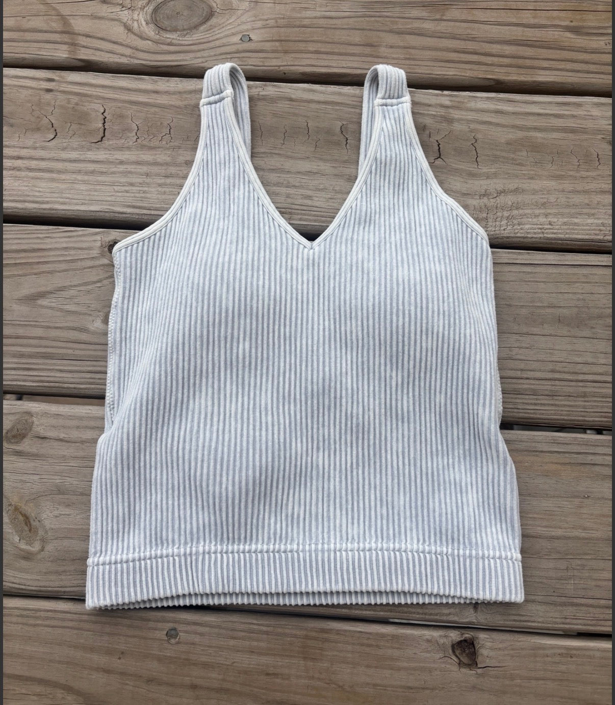 Zenana Square Neck Bra Top L/XL