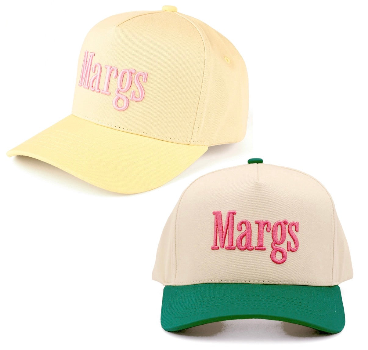 C.C Margs Lettering Two Tone
Trucker Baseball Snap Back Cap