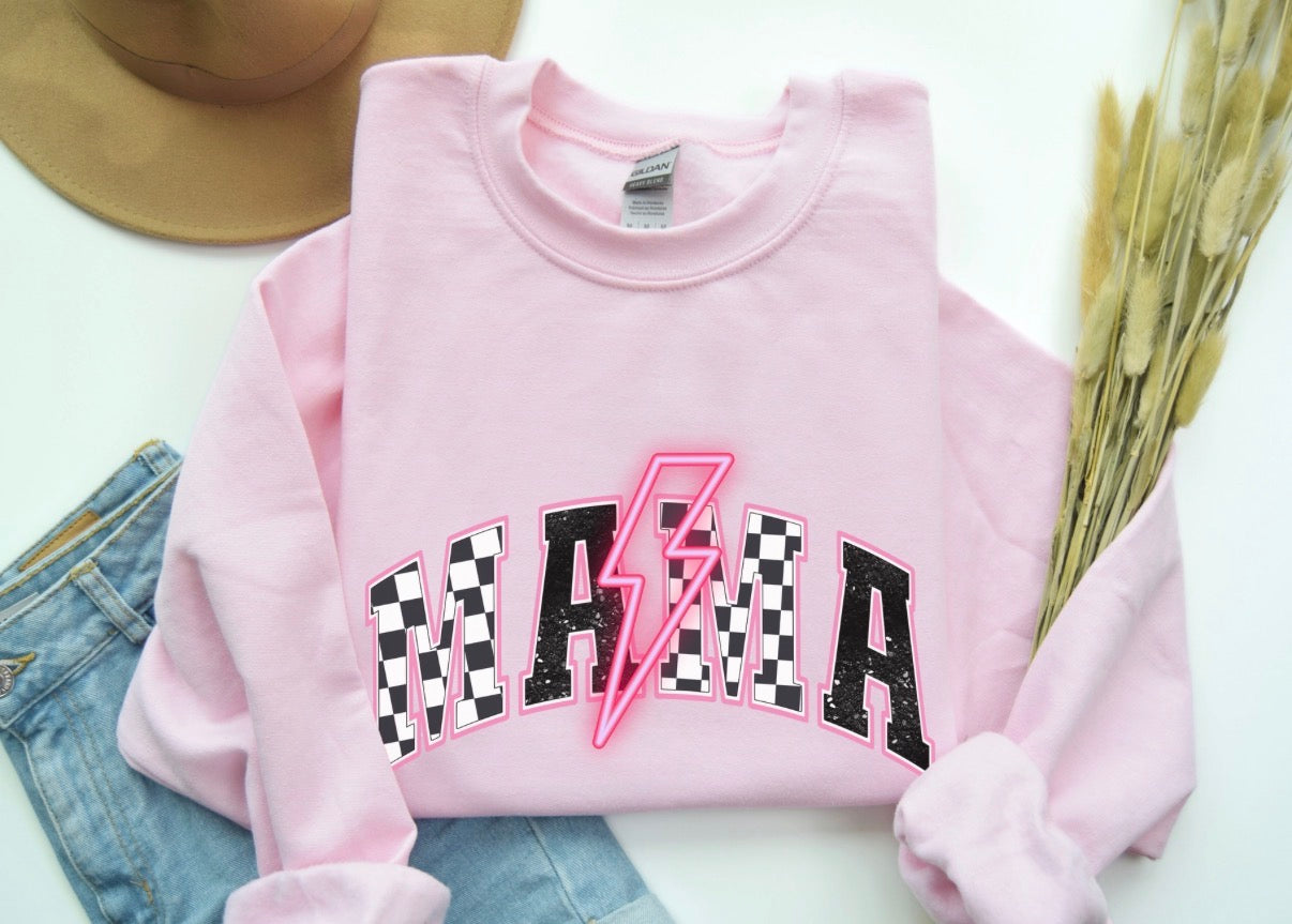 Mama rocks sweatshirt