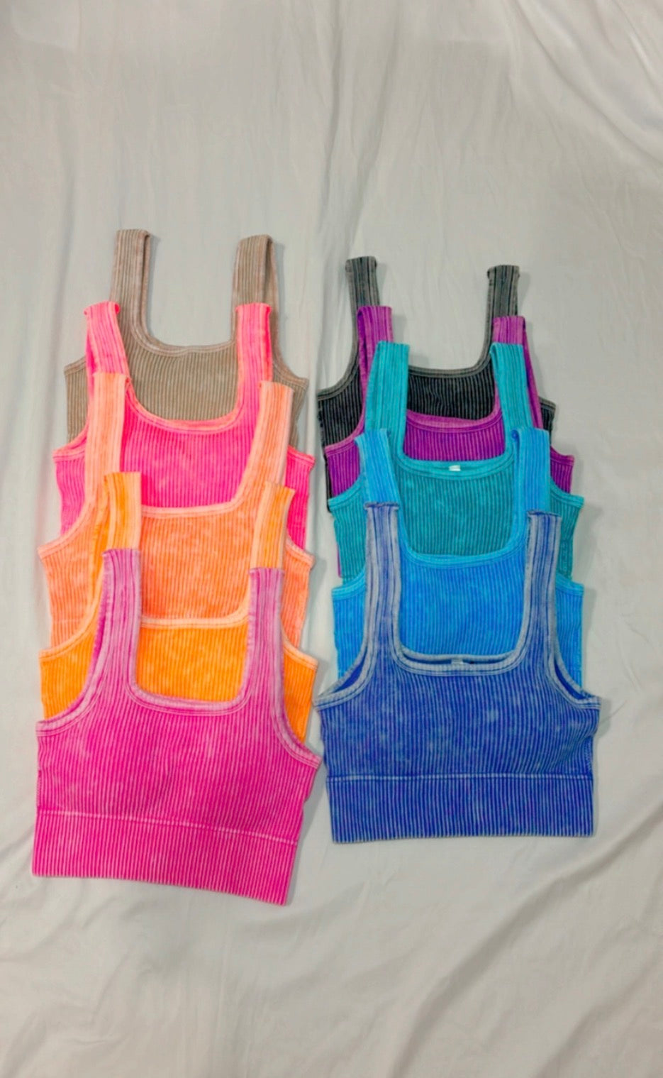 Zenana Square Neck Bra Top L/XL