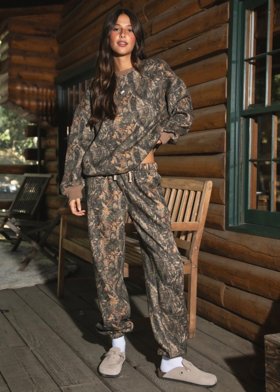 Bayou Woodland Camo Cloud
Fleece Jogger Tapered
Sweatpants