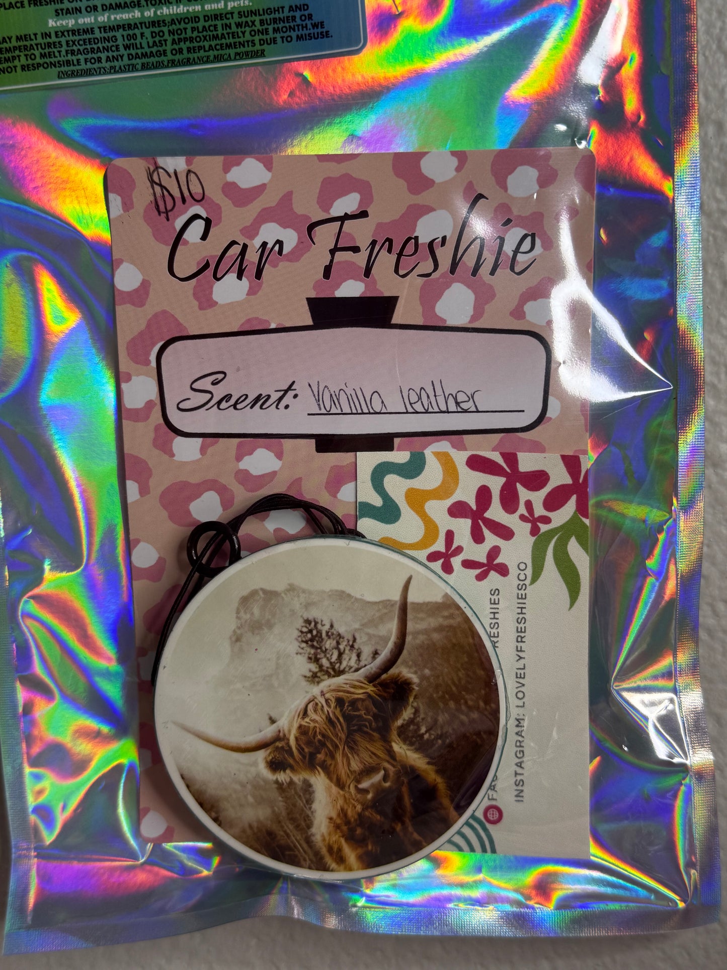 Cardstock Freshie