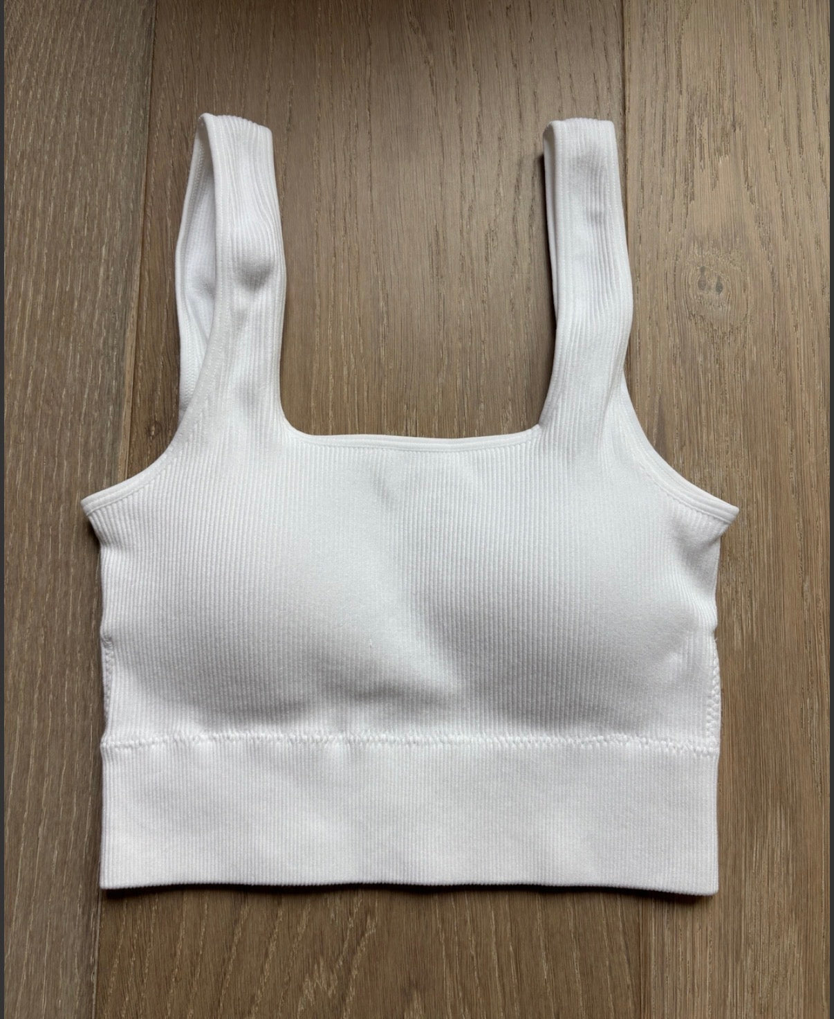 Zenana Square Neck Bra Top L/XL