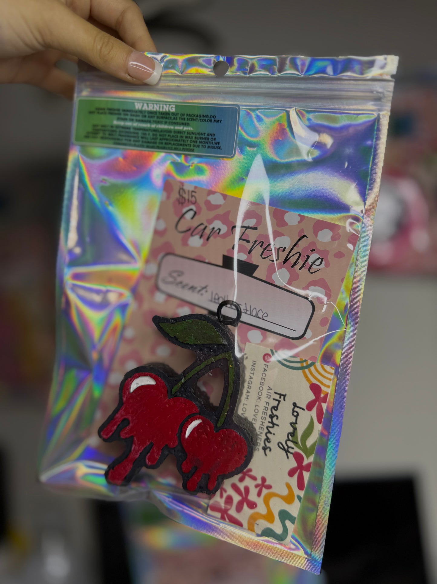 Cherry car freshie