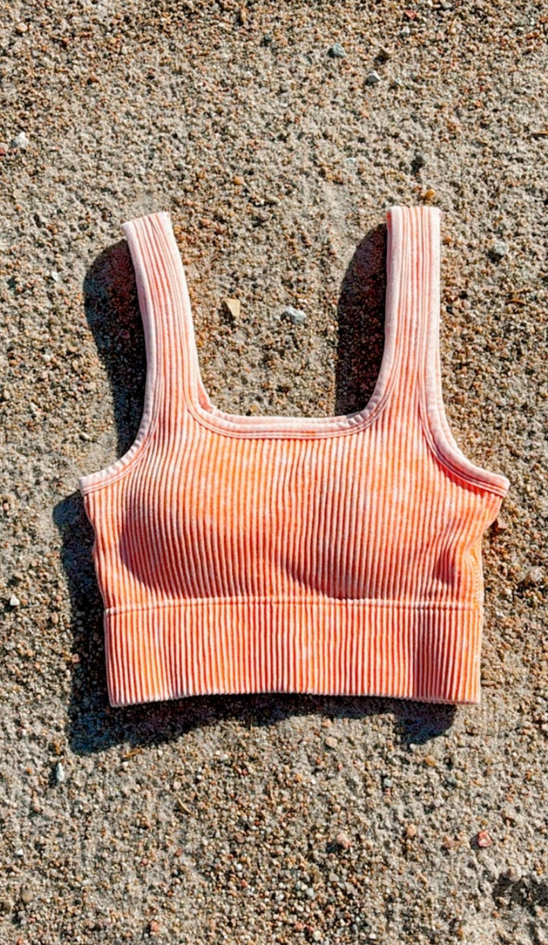 Zenana Square Neck Bra Top L/XL