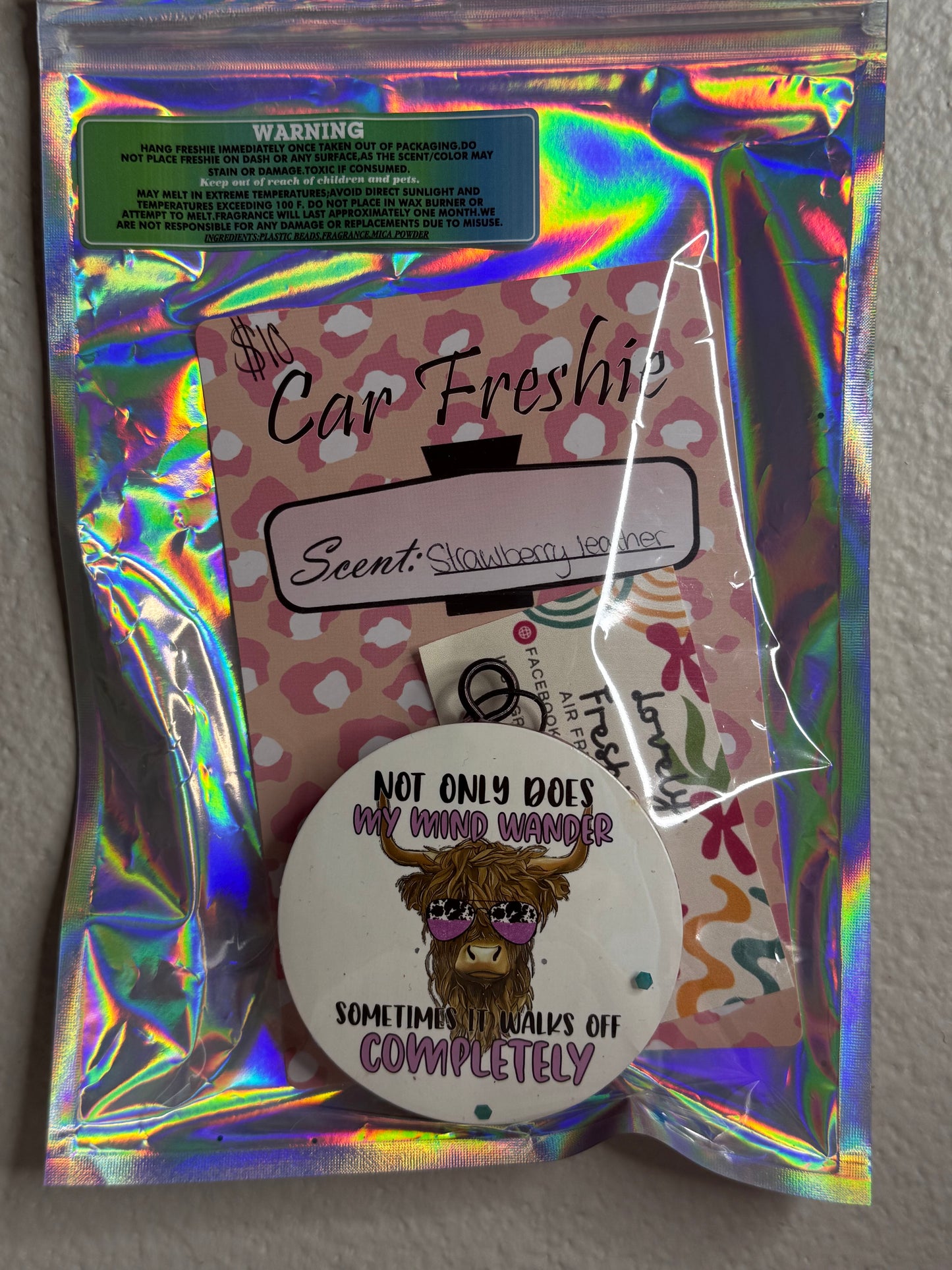 Cardstock Freshie