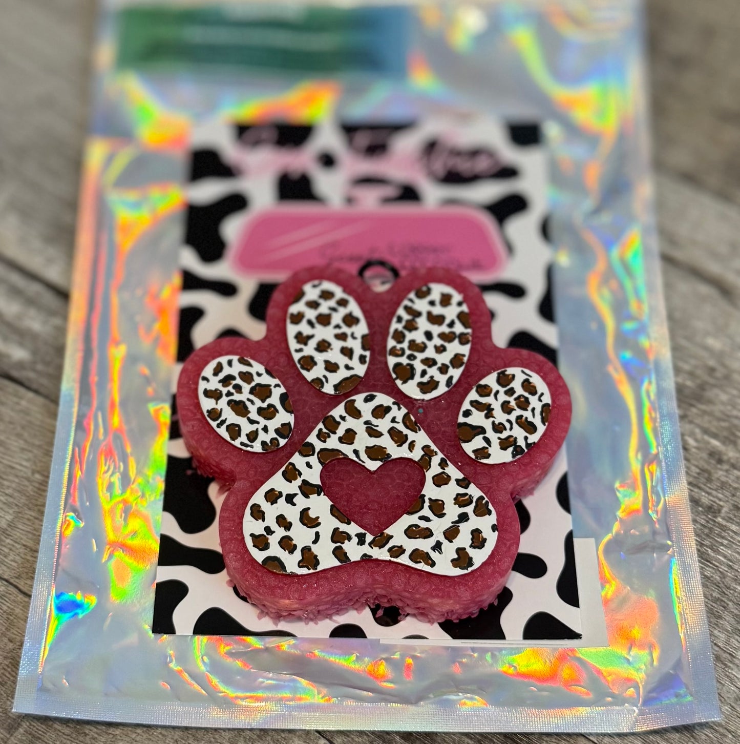 Paw print car Freshie