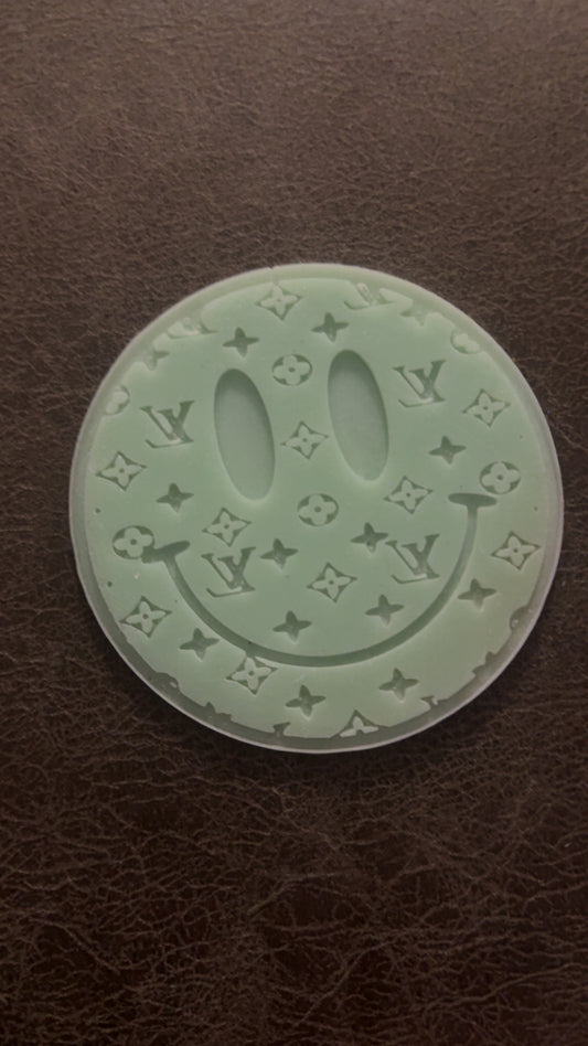 LV Smiley Car Freshie